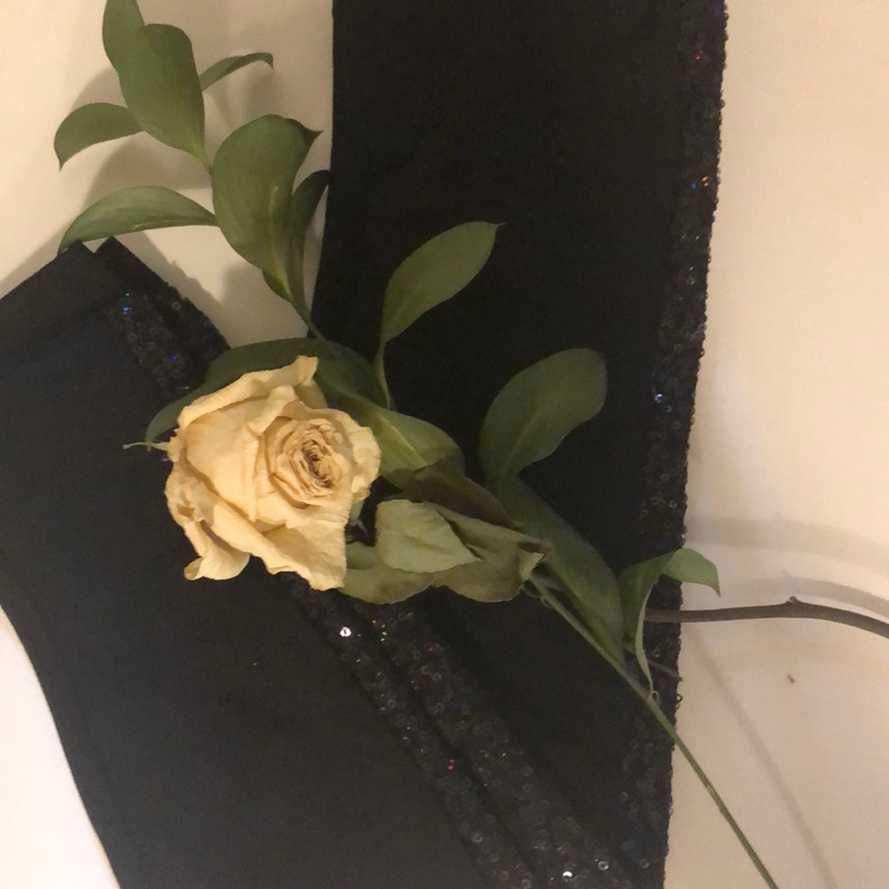 Girls black sequin Leggings!!